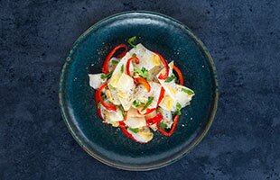 Clipfish salad